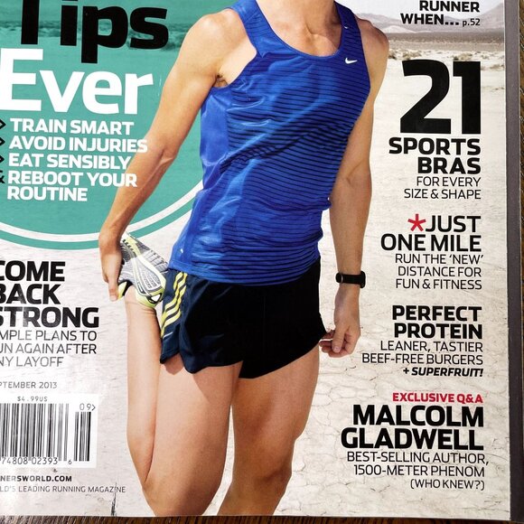 Runners World Magazine Sept 2013 u Shoe Buyers Guide Fitness Exercise Training T - Picture 3 of 7